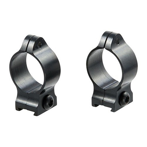 Les FIXED SCOPE RINGS TALLEY en satin bleu offrent un montage sécurisé avec des vis Torx® à profil bas, parfaits pour des applications de montage permanent.