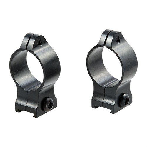 Les FIXED SCOPE RINGS TALLEY en bleu satiné offrent un montage sécurisé avec des vis Torx® et sont compatibles avec des tubes de 1" ou 30mm.