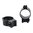 Anneaux bas 1" (0,35") pour rail CZ 11 mm, noir