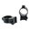 Anneaux 1" bas (0,35") 16 mm pour CZ, noir