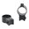 Anneaux de lunette 1 pouce, hauteur 0,60 pouce, queue d'aronde 11 mm, noir