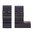 BERGARA PREMIER anneaux de montage 1" bas 20 MOA vis 8-40