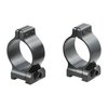 Les QUICK DETACH SCOPE RINGS de TALLEY offrent des leviers en acier pour une installation rapide de la lunette, avec des vis à tête bouton pour une fixation optionnelle.