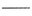 Foret jobber calibre 33J (Ø .1130")