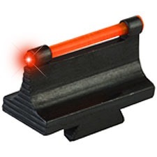 Le RIFLE DOVETAIL FRONT SIGHT de TRUGLO est en aluminium durable avec un insert en fibre optique rouge pour une visibilité optimale et un ciblage rapide.