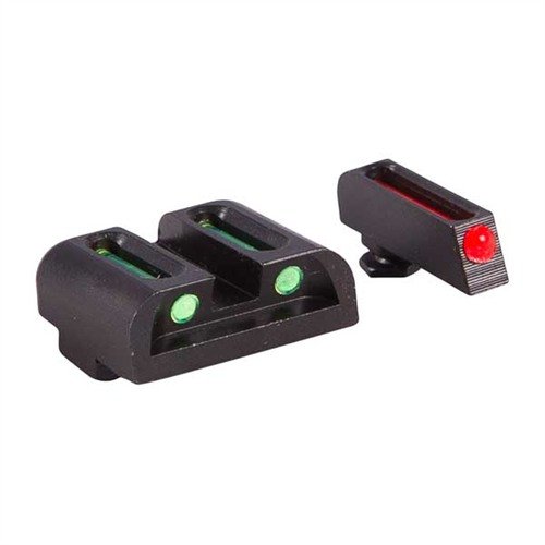 Les visées FIBER OPTIC BRITE-SITE pour Glock offrent une brillance exceptionnelle, une durabilité en acier et un remplacement rapide, idéales pour toutes les conditions de tir.