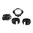 SAKO/TIKKA OPTILOCK anneaux de lunette 1" X-LOW, bruni
