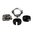 SAKO/TIKKA OPTILOCK Anneaux 1 pouce extra-bas inox