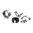 SAKO/TIKKA OPTILOCK anneaux 1 pouce bas inox