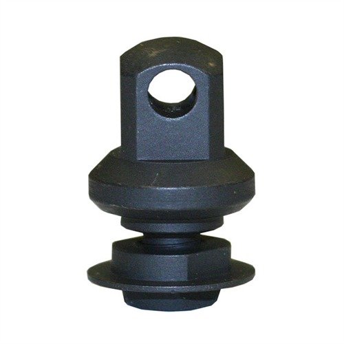 Les QD sling swivels avec finition parkerisée offrent une fixation solide pour les sangles de 1-1/4", s'adaptent aux garde-main A-2 et nécessitent un seul trou à percer.