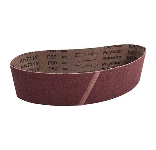 Ces bandes de ponçage 80 grit en aluminium oxyde sont conçues pour les tambours de ponçage Raytech, offrant une durabilité exceptionnelle et un excellent fini.