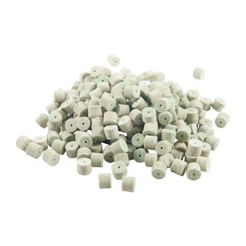 Les pellets en feutre absorbant VFG nettoient rapidement les canons avec un minimum d'effort, parfaits pour appliquer des solvants et éliminer les résidus.