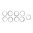 AR .308 bagues de culasse/gaz lot de 9