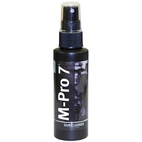 Le nettoyant M-PRO 7 rend les canons de tes armes éclatants sans abîmer les métaux, tout en éliminant les résidus de carbone et en laissant un film anti-rouille.