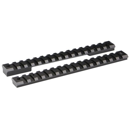 Avec les bases de scope Warne Mountain Tech, tu bénéficies d'un système de montage léger en aluminium 7075, idéal pour des tirs précis lors de ta chasse.