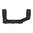 Monture cantilever 1" 1.5" 0 MOA, noire