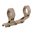 30MM 1.5" 0 MOA Monture cantilever étendue FDE