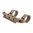 30MM 1.5" 0 MOA Monture cantilever étendue FDE