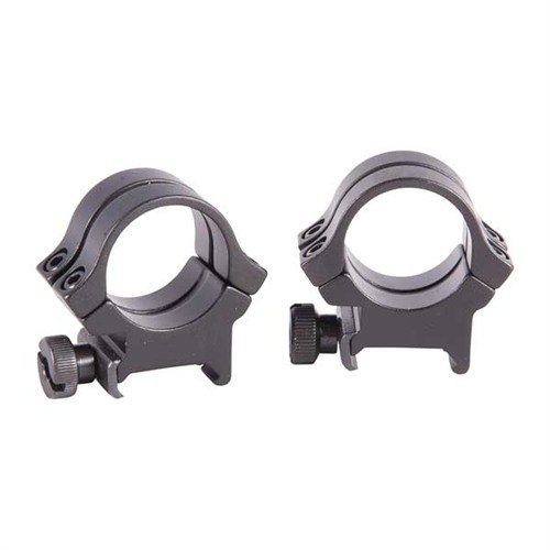 Les QUAD LOCK RINGS de WEAVER offrent une puissance de maintien doublée avec leur construction en aluminium légère et un serrage uniforme pour éviter la rotation du scope.