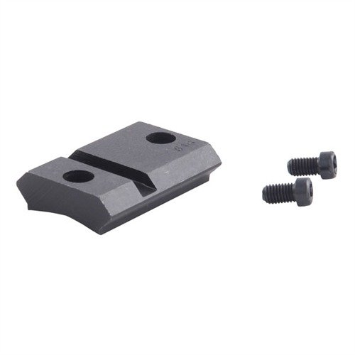 Les bases en acier solide S46 de Weaver offrent une compatibilité étendue pour les fusils et pistolets, avec flexibilité pour monter tous types de lunettes.