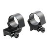 Les TOP MOUNT EXTENSION RINGS de WEAVER, en 30mm, te permettent d'ajuster l'œil de 3⁄4" pour un confort optimal, disponibles en finition matte blue ou inox.