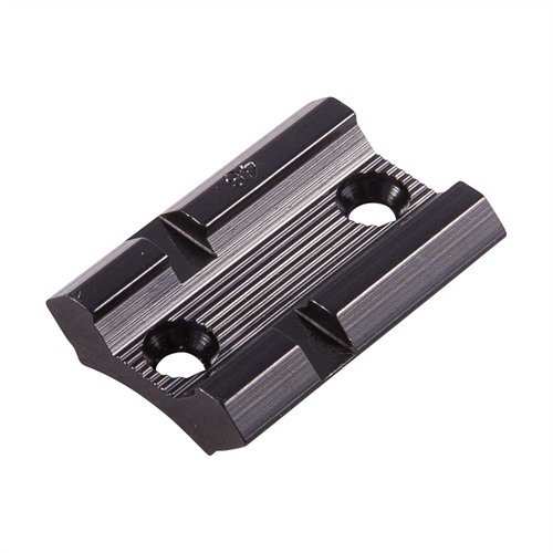 Les bases en aluminium léger s'adaptent à une large gamme de fusils, carabines et pistolets, disponibles en ensembles ou pièces uniques pour un montage facile.
