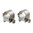 Hauteur 1 pouce, inox