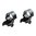 Anneaux 1" haut, double, bleu brillant