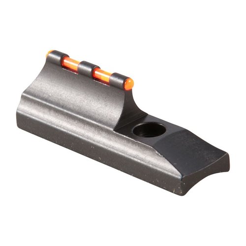 Ne crains plus de casser ta rampe de visée grâce à l'aluminium CNC usiné solide, avec un rod en fibre optique rouge pour une visibilité optimale.
