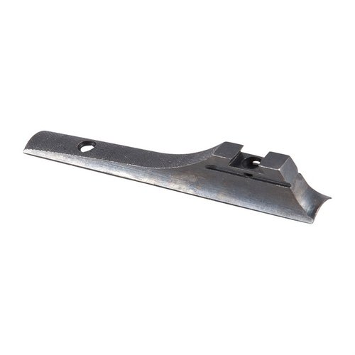 La rampe SCREW-ON STREAMLINED en acier poli et bleui offre une fixation solide avec 2 vis, idéale pour un ajustement précis et un style épuré.