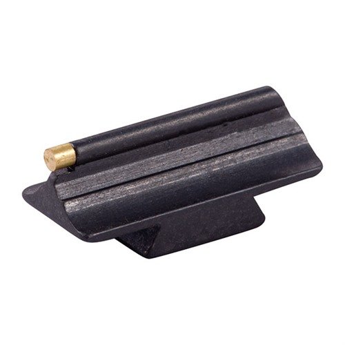 La RIFLE BEAD 1/16" de WILLIAMS GUN SIGHT offre une lame fine et aérodynamique avec un point doré, assurant une visée claire et précise.
