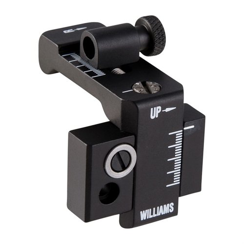 Le FP-94/36 FOOLPROOF RECEIVER REAR SIGHT de Williams offre des réglages micrométriques internes, un poids léger de 1½ oz et un champ de vision dégagé.