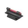 .250" guidon avant fibre optique 250N acier rouge