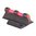.290" guidon fibre optique 290N acier rouge