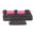 .290" guidon fibre optique 290N acier rouge