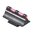 guidon avant fibre optique .406" 406M acier rouge
