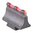 .538" guidon avant fibre optique 538M acier rouge