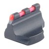 .450" guidon avant fibre optique 450W acier rouge