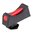 VICKERS ELITE guidon avant fibre optique rouge hauteur .230"