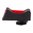 VICKERS ELITE guidon avant fibre optique rouge hauteur .230"
