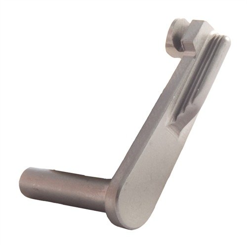 Le 1911 BULLET PROOF™ Slide Stop est usiné en acier pour une durabilité maximale, avec des coins arrondis pour éviter d'accrocher et un pad pour un meilleur contrôle.