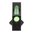 VICKERS ELITE Guidon avant fibre optique vert GLOCK 42/43