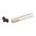 VICKERS ELITE guidon avant à fibre optique rouge pour GLOCK 42/43