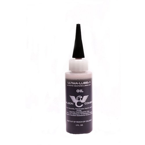 L'Ultima-Lube II Oil de Wilson Combat est idéal pour les armes à feu, offrant une viscosité fine, une protection optimale et une performance exceptionnelle par temps froid.