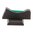 VICKERS ELITE guidon avant fibre optique verte hauteur .165"