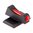 Guidon avant VICKERS ELITE fibre optique rouge hauteur .165"