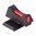 Guidon avant VICKERS ELITE fibre optique rouge hauteur .180"