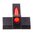 Guidon avant VICKERS ELITE fibre optique rouge hauteur .180"