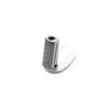 BULLETPROOF magwell 1 pièce pour pistolet compact fond de poignée arrondi inox