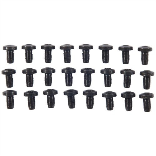 Les vis hexagonales 1911 de Wilson Combat offrent une prise sûre pour retirer les grips, évitant ainsi d'endommager tes grips et vis. Disponibles en bleu ou acier inox.
